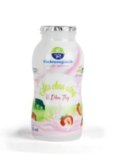 Sữa chua uống vị dâu tây