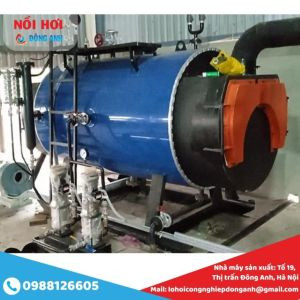 Nồi Hơi Đốt Dầu 3 Tấn, Lò Hơi Đốt Dầu -0988126605
