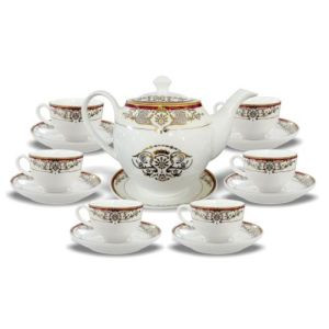 Bộ ấm trà sứ Minh Châu