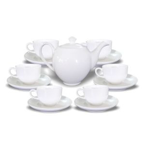 Bộ ấm trắng cao cấp Sứ Minh Châu