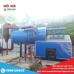 Nồi Hơi Đốt Than Củi 2.5 Tấn -0988126605