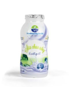 Sữa chua uống vị việt quất