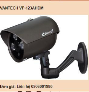 Camera AHD hồng ngoại VANTECH VP-123AHDM